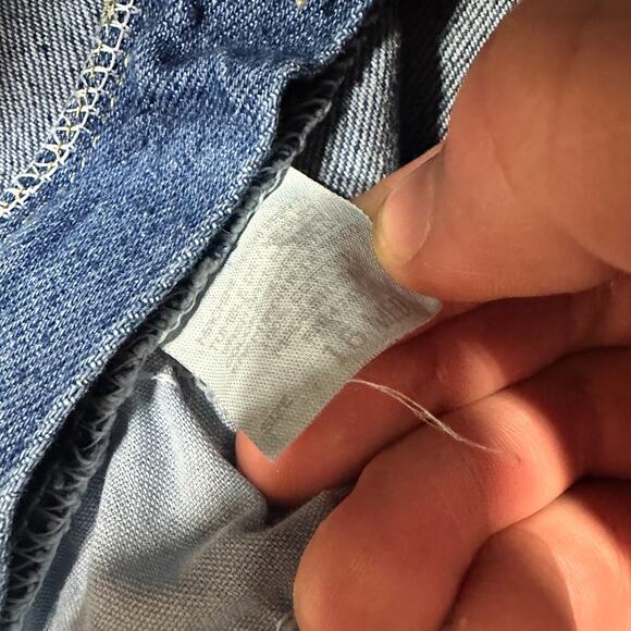 Riders Denim Jeans Mens 16 Medium Blue Stretch Elastic Waist Authentic Comfort - Picture 7 of 9